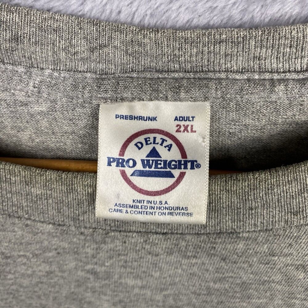 Vintage Homer Simpson Size XXL Exercise Donut Curl T shirt‎ Y2K - Picture 5 of 8